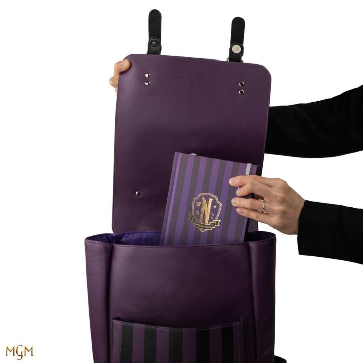 Cinereplicas Nevermore Academy Purple Backpack (CR2484)