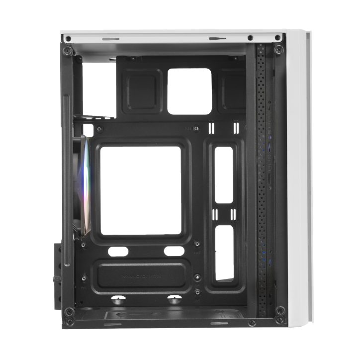 Mars Gaming MC300W Blanco, Caja PC Micro ATX, Cristal Templado…