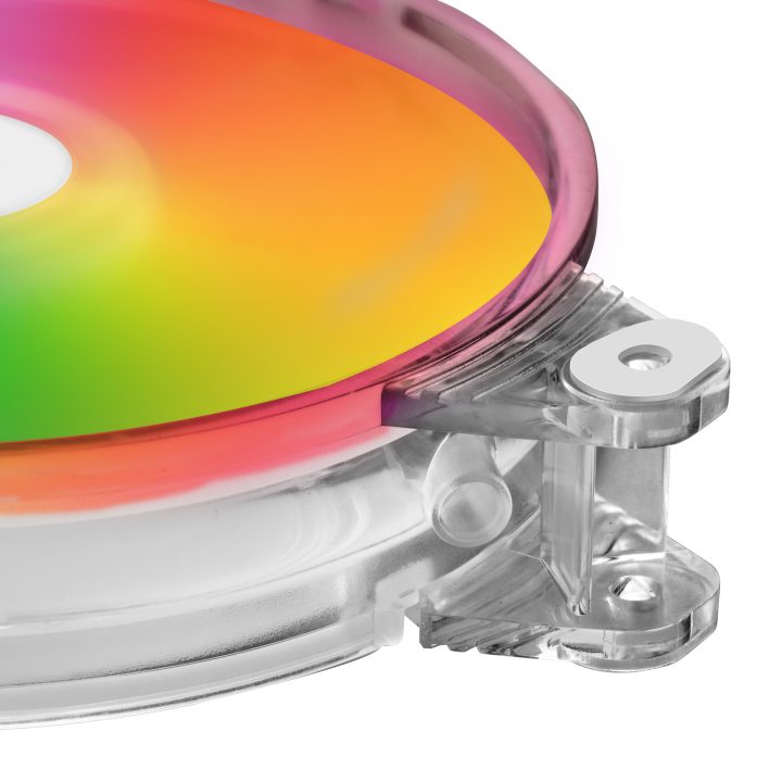 Mars Gaming MFD, 120mm RGB PC Fan, Ultra-Quiet 14dB, Molex…