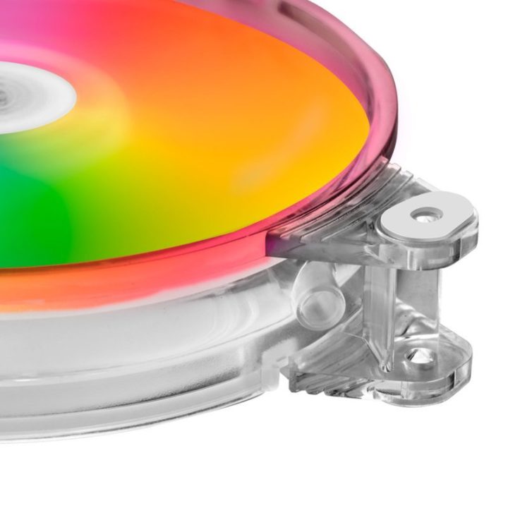 Mars Gaming MFD, 120mm RGB PC Fan, Ultra-Quiet 14dB, Molex…