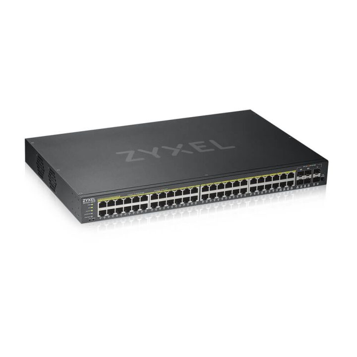 Zyxel GS1920-48HPV2 Managed Gigabit Ethernet (10/100/1000) Power over…