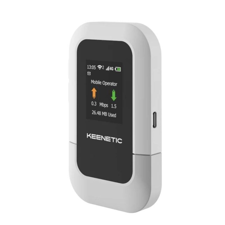 Keenetic Roamer 4G (KN-5110) 4G Mobile Access Point with Wi-Fi 6