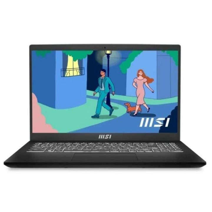 MSI Modern 15 AMD Ryzen 7 7730U 16 GB 512 GB SSD 15.6" FreeDOS Black