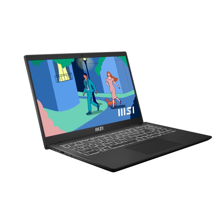 MSI Modern 15 AMD Ryzen 7 7730U 16 GB 512 GB SSD 15.6" FreeDOS Black