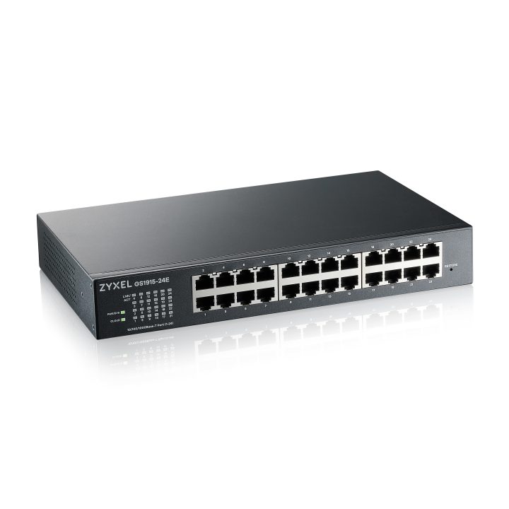 Zyxel GS1915-24E Gerido L2 Gigabit Ethernet (10/100/1000) 1U Preto