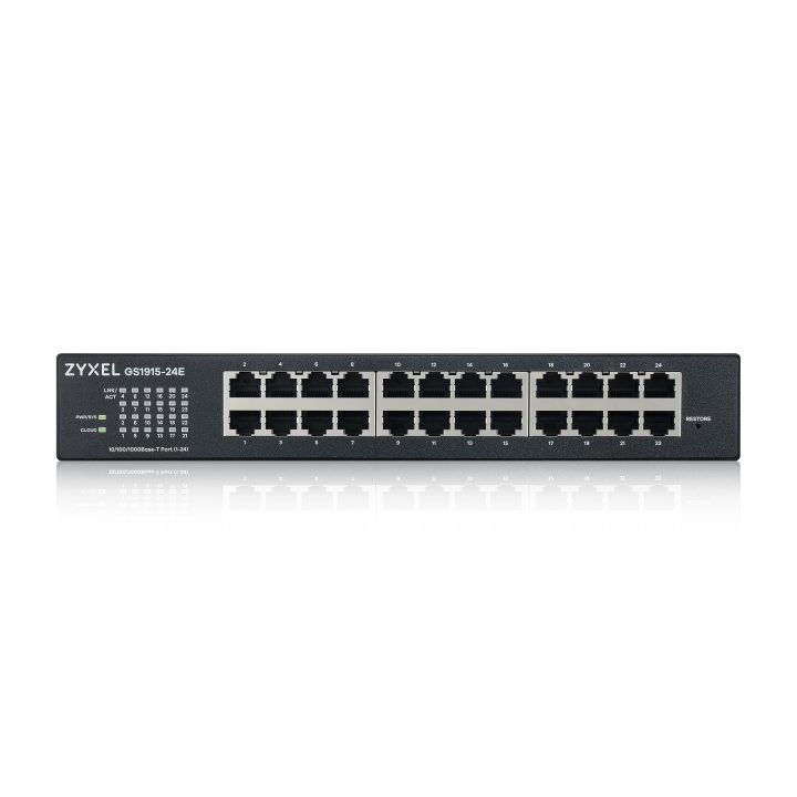 Zyxel GS1915-24E Gerido L2 Gigabit Ethernet (10/100/1000) 1U Preto