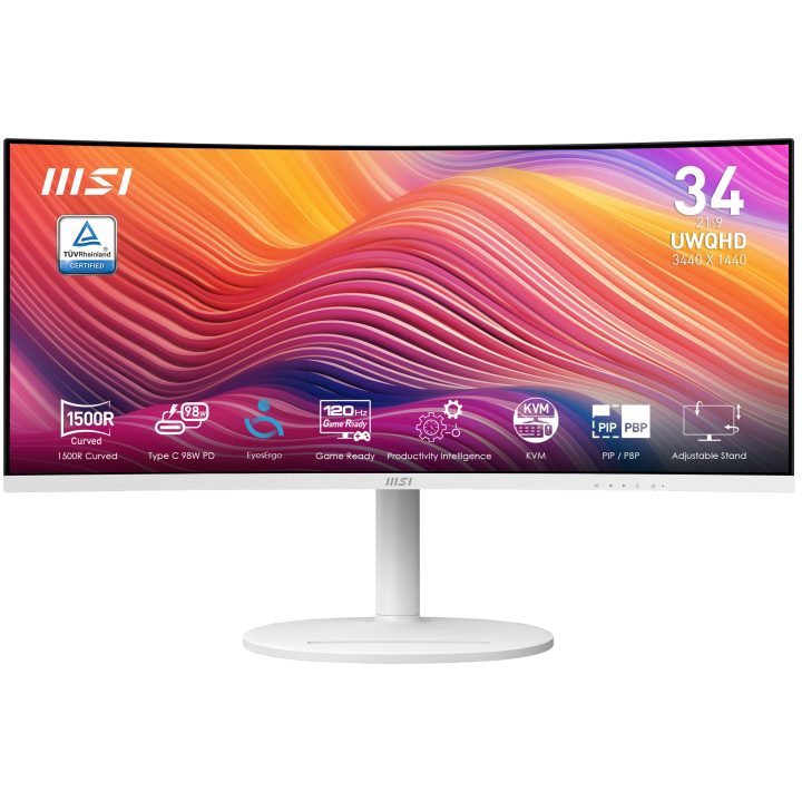 MSI Modern MD342CQPW 34" UWQHD 120 Hz VA curvo
