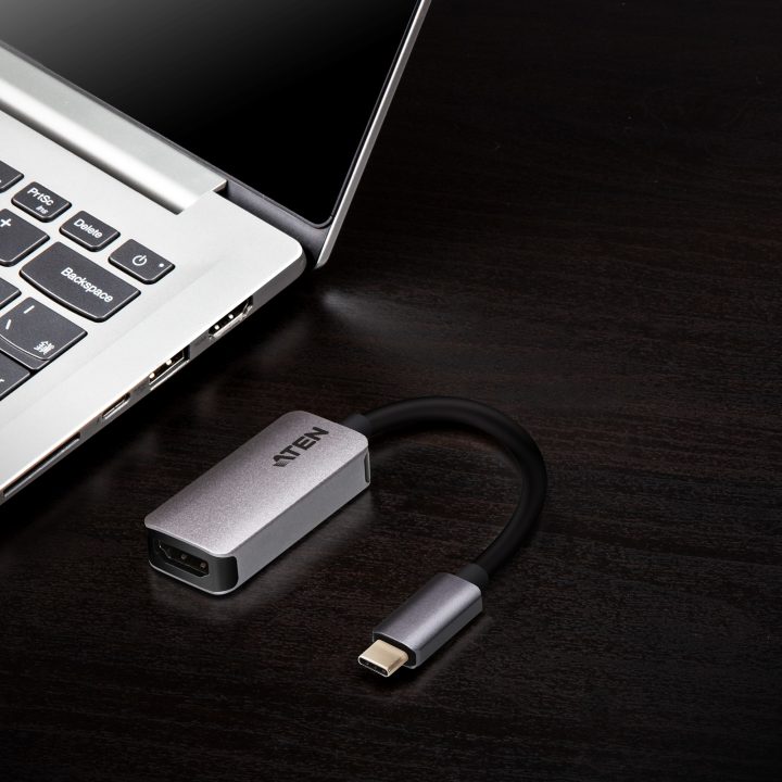 ATEN Adaptador de USB-C para HDMI 4K