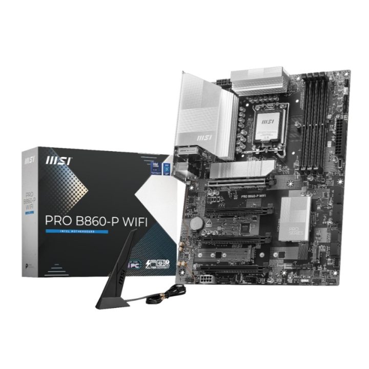 MSI PRO B860-P WIFI motherboard Intel B860 LGA 1851 (Socket V1) ATX