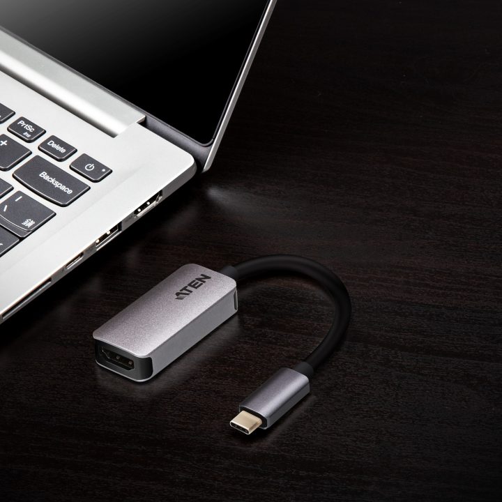 ATEN Adaptador de USB-C para HDMI 4K
