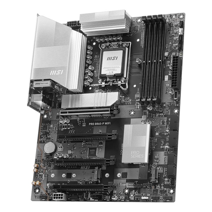 MSI PRO B860-P WIFI Intel B860 LGA 1851 (Socket V1) ATX Motherboard