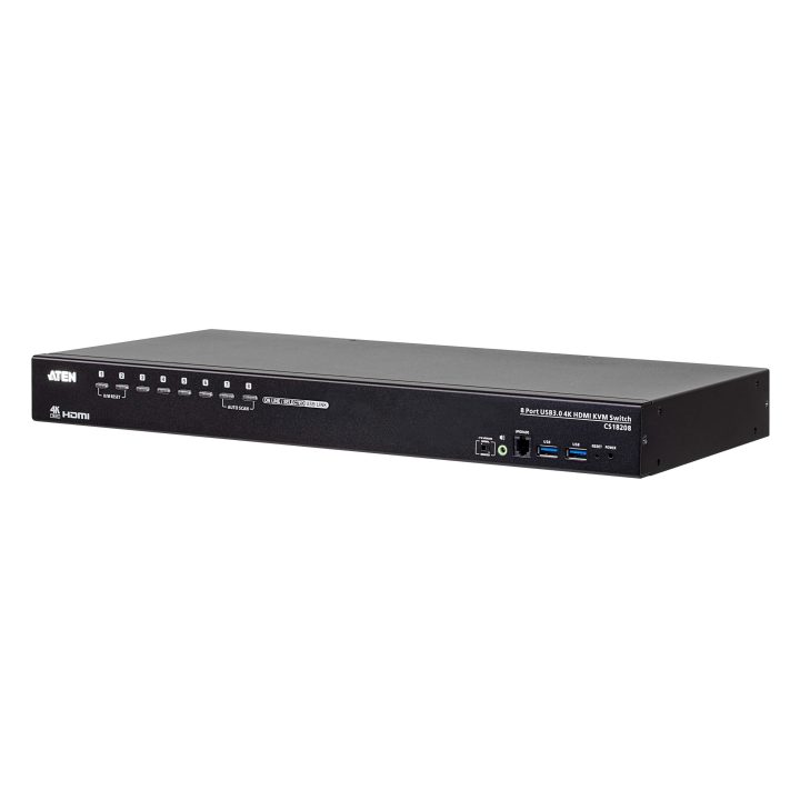 ATEN 8-Port HDMI 4K USB 3.0 KVM Switch