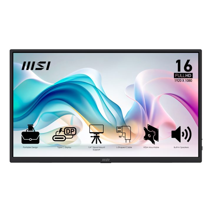 MSI Pro MP165 E6 15.6" Full HD IPS