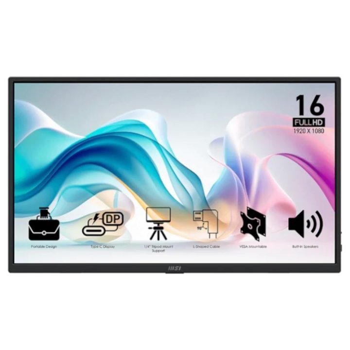 MSI Pro MP165 E6 15.6" Full HD IPS