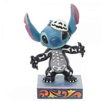 Enesco Disney Stitch Skeleton Costume Figure
