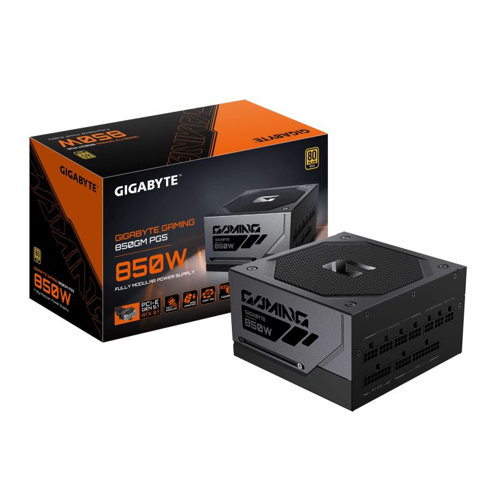 Fonte de Alimentação GIGABYTE GAMING 850GM PG5