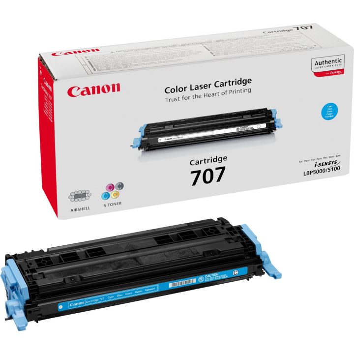 Canon 707 Toner Cartridge 1 piece(s) Original Cyan