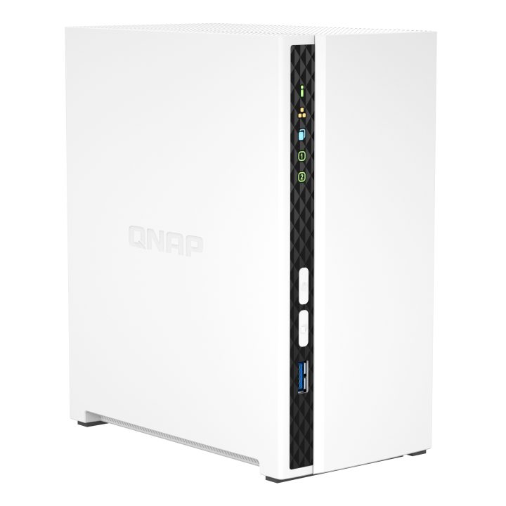 QNAP TS-233 NAS Storage Server Tower ARM Cortex-A55 2 GB 0 TB QNAP…