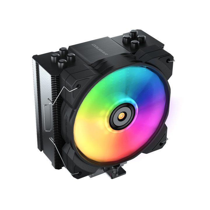 COUGAR CGR-FZA50-ARGB Black Air CPU Cooler