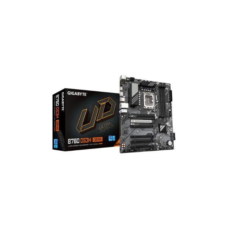 GIGABYTE B760 DS3H GEN5 Motherboard – Compatible with Intel Core 14th…