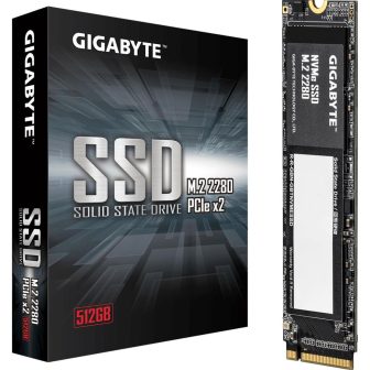 Disco duro interno SSD 512GB Gigabyte m.2 PCI express 3.0…