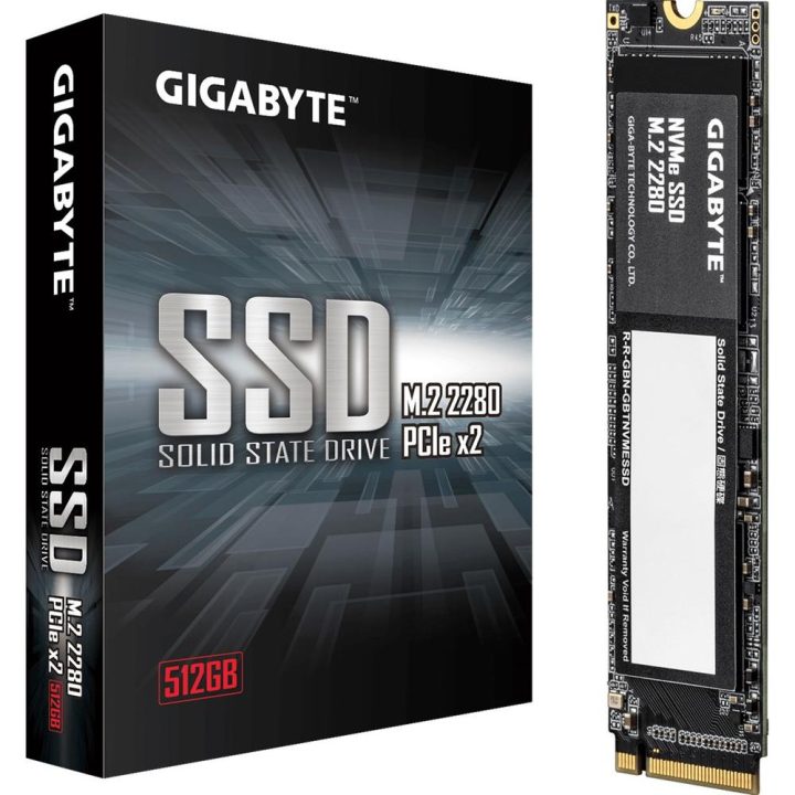 Gigabyte 512GB Internal SSD M.2 PCI Express 3.0 (G3NVME512G-M-2-512GB)