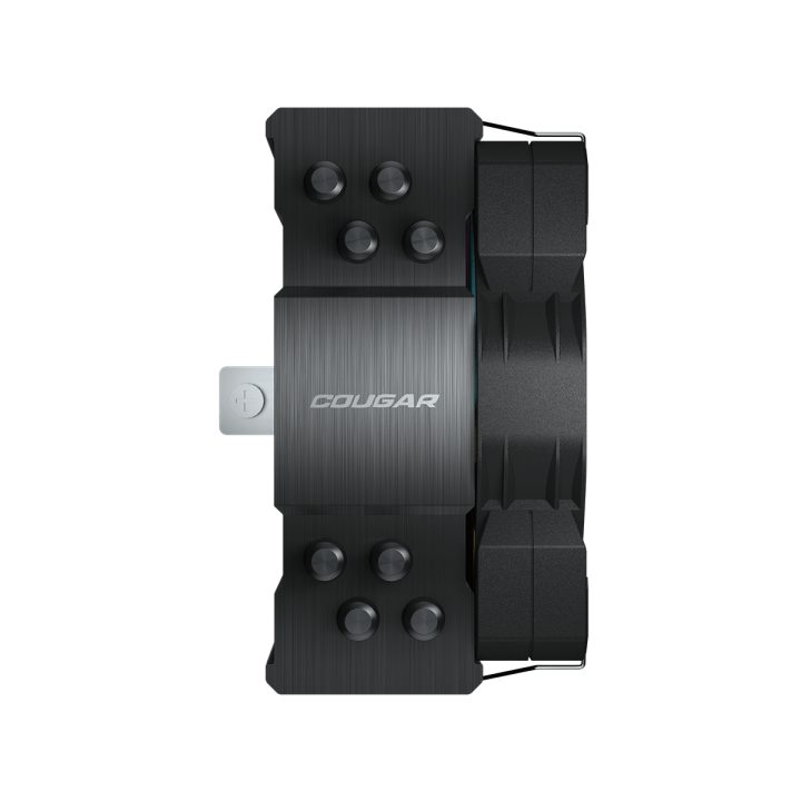COUGAR CGR-FZA50-ARGB Black Air CPU Cooler
