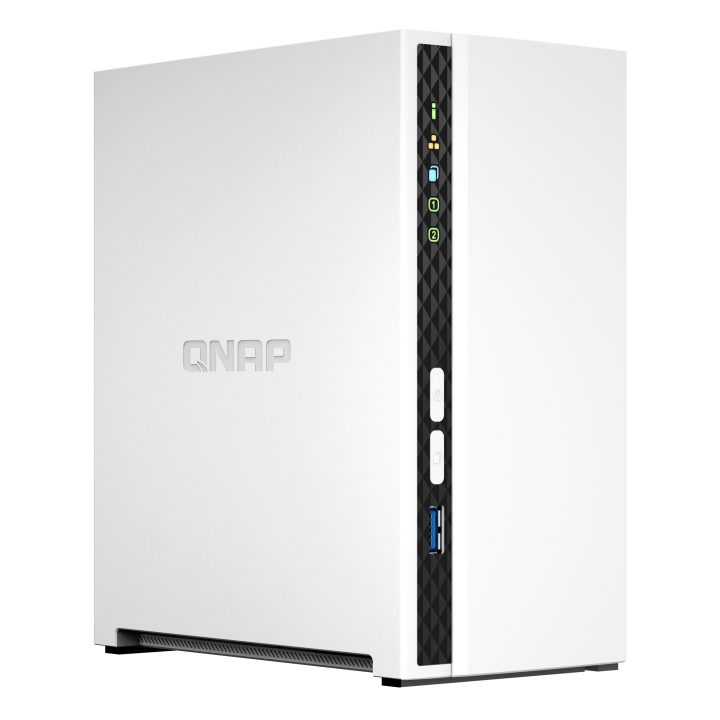 QNAP TS-233 NAS Storage Server Tower ARM Cortex-A55 2 GB 0 TB QNAP…