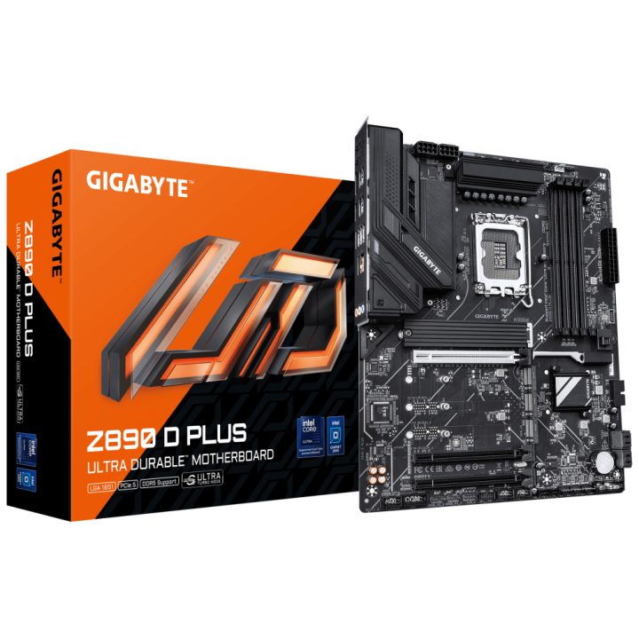 GIGABYTE Z890 D PLUS Motherboard – Compatível com processadores Intel…