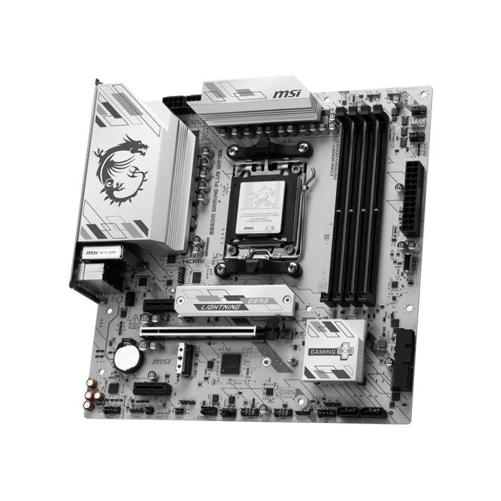 MSI B850M GAMING PLUS WIFI6E AMD B850 Motherboard AM5 Socket Micro ATX