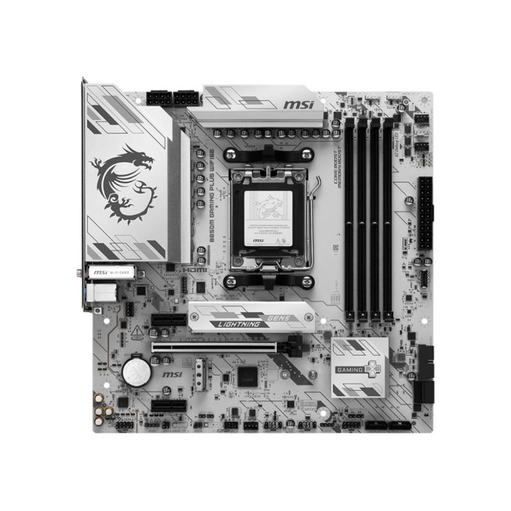 MSI B850M GAMING PLUS WIFI6E AMD B850 Motherboard AM5 Socket Micro ATX