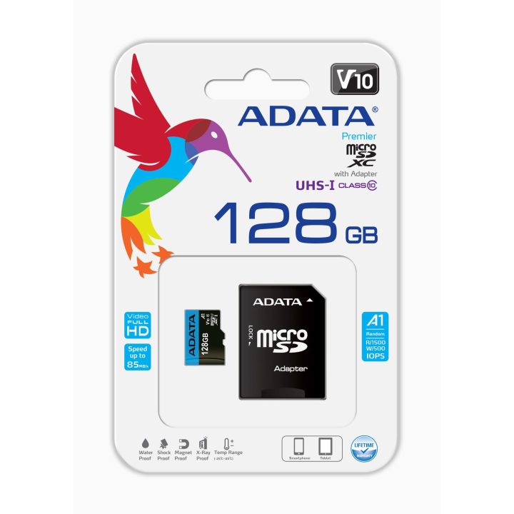 ADATA Premier 128 GB MicroSDXC UHS-I Classe 10