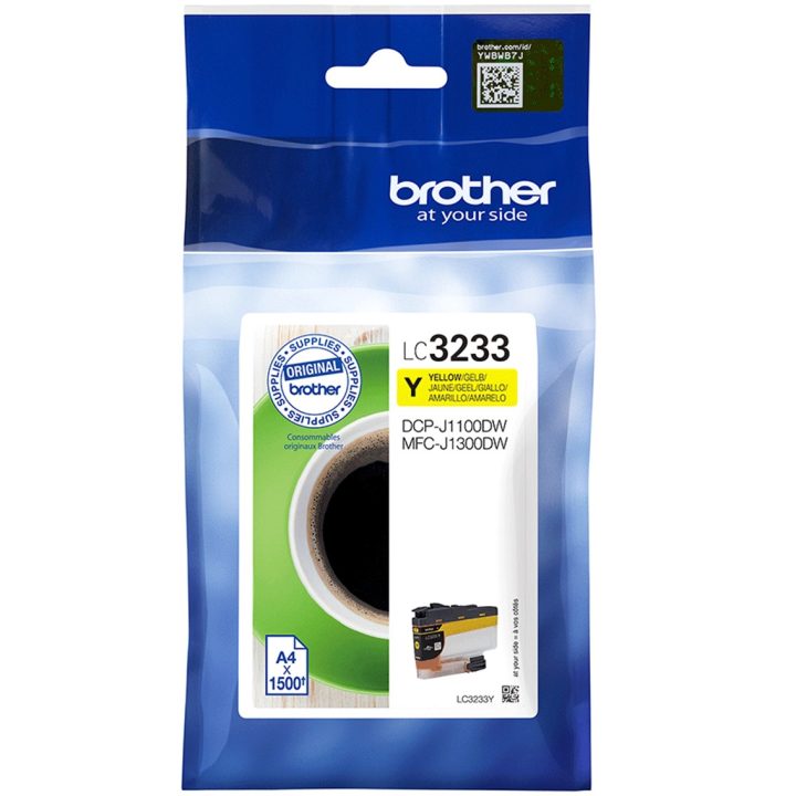 Brother LC3233Y cartucho de tinta 1 unidade(s) Original Rendimento…