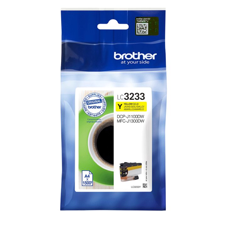 Brother LC3233Y cartucho de tinta 1 unidade(s) Original Rendimento…