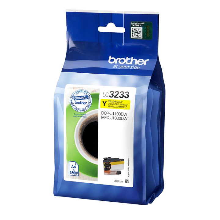 Brother LC3233Y cartucho de tinta 1 unidade(s) Original Rendimento…