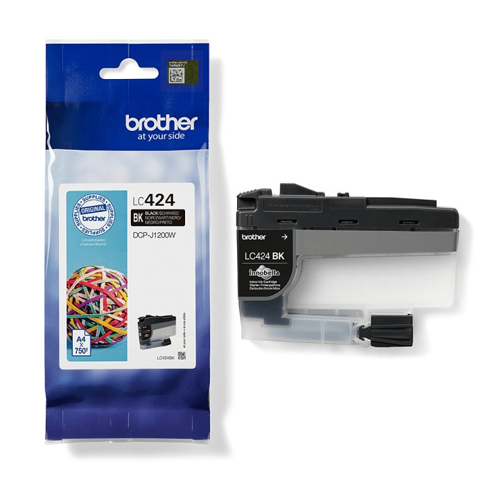 Brother LC424BK Ink Cartridge 1 piece(s) Original Black