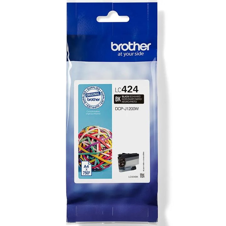Brother LC424BK Ink Cartridge 1 piece(s) Original Black