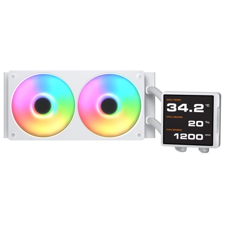 COUGAR CGR-PSDVPRGB-W-240 All-in-One Liquid CPU Cooler 12 cm White