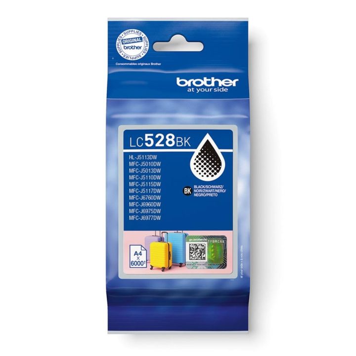 Brother LC528XLBK cartucho de tinta 1 unidade(s) Original Ultra High…