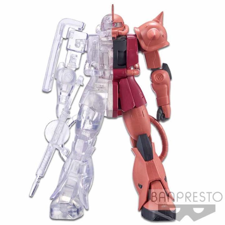 Banpresto Figure Zaku Char's Custom Mobile Suit Gundam Internal…