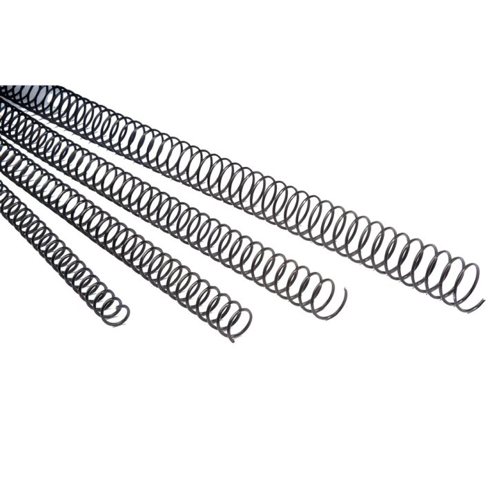 Pack of 100 Metal Binding Combs 12 mm Black Fellowes 5110401
