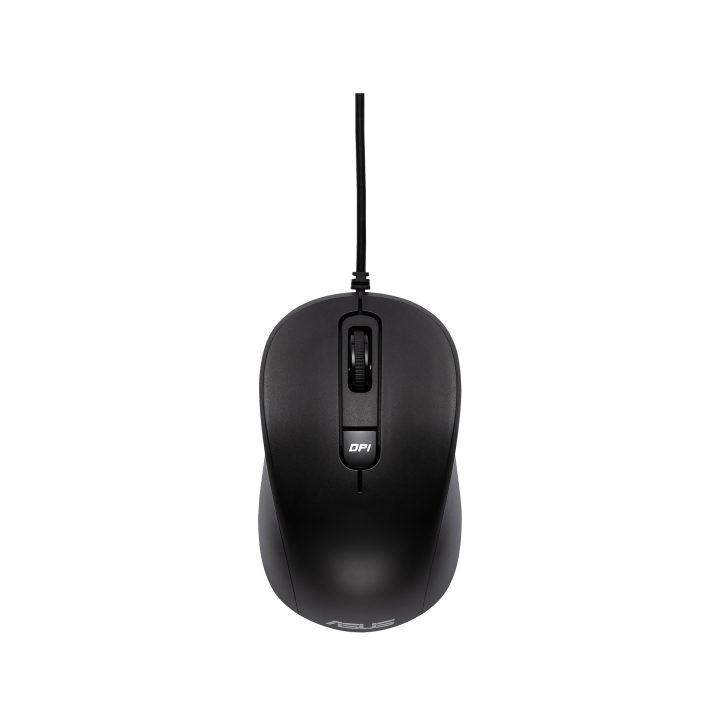 ASUS MU101C rato de escritório ambidestro USB tipo A óptico 3200 DPI