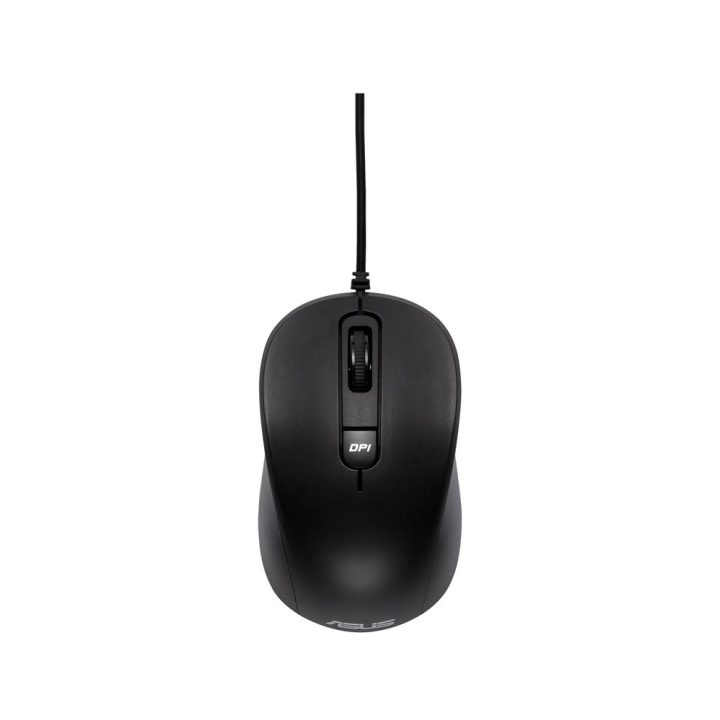 ASUS MU101C rato de escritório ambidestro USB tipo A óptico 3200 DPI