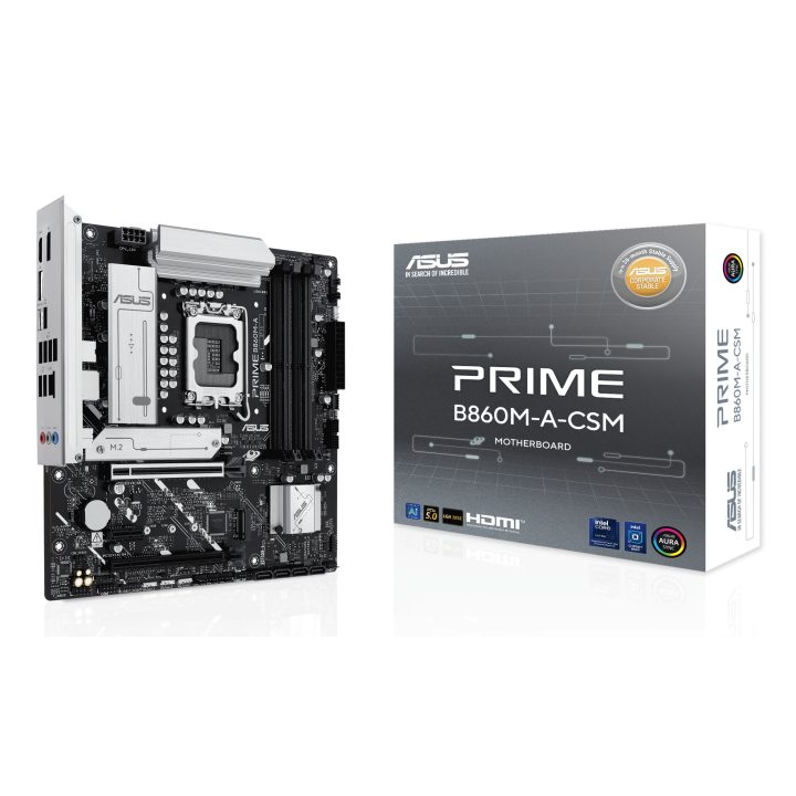 ASUS PRIME B860M-A-CSM Intel B860 LGA 1851 (Socket V1) micro ATX