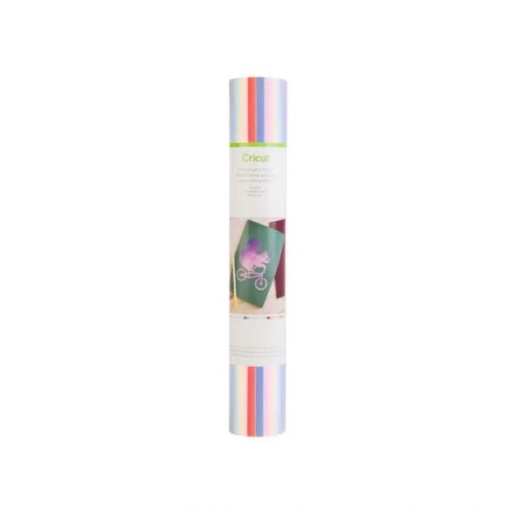 Cricut holographic vinyl 30X60CM 3-sheet sampler (opal, pink, blue)…