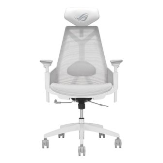 ASUS ROG Destrier Ergo Core White PC Gaming Chair Mesh Seat White