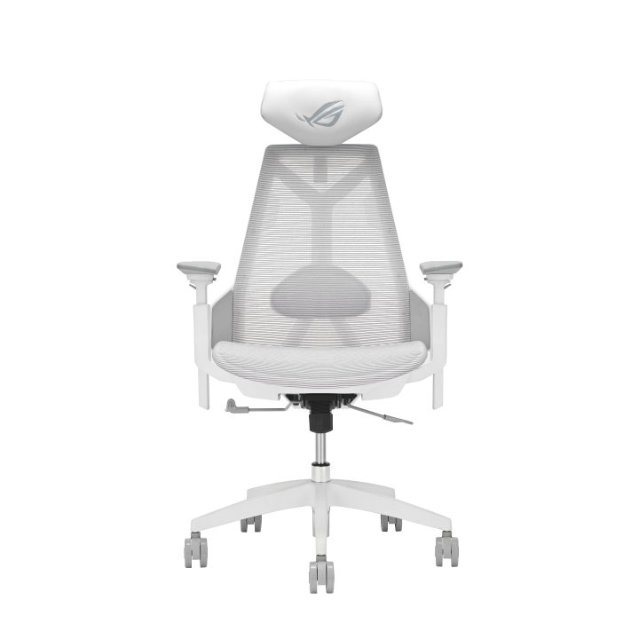 ASUS ROG Destrier Ergo Core White PC Gaming Chair Mesh Seat White
