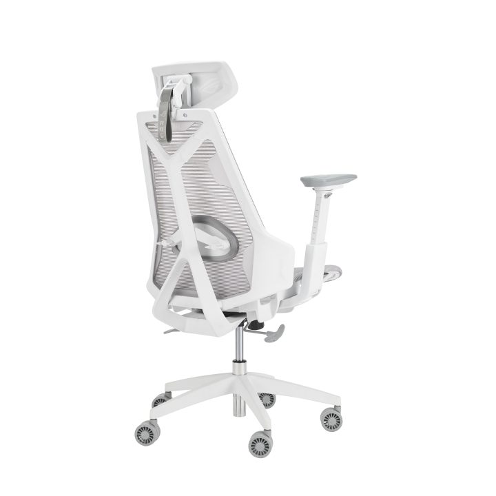 ASUS ROG Destrier Ergo Core White PC Gaming Chair Mesh Seat White