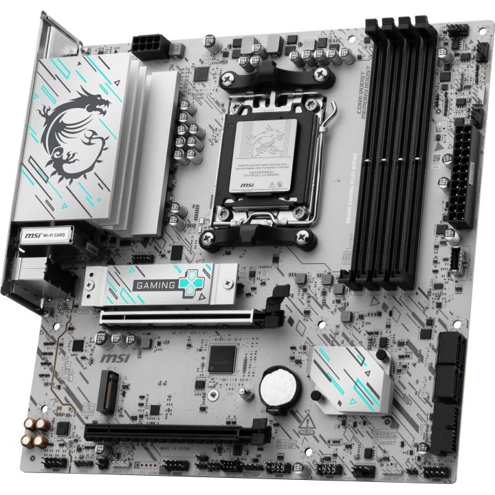 MSI B840M GAMING PLUS WIFI6E AMD B840 Motherboard AM5 Socket Micro ATX