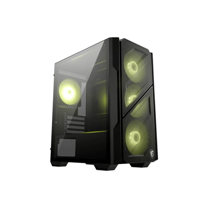 MSI MAG FORGE M110R AIRFLOW Mini Tower Computer Case Black